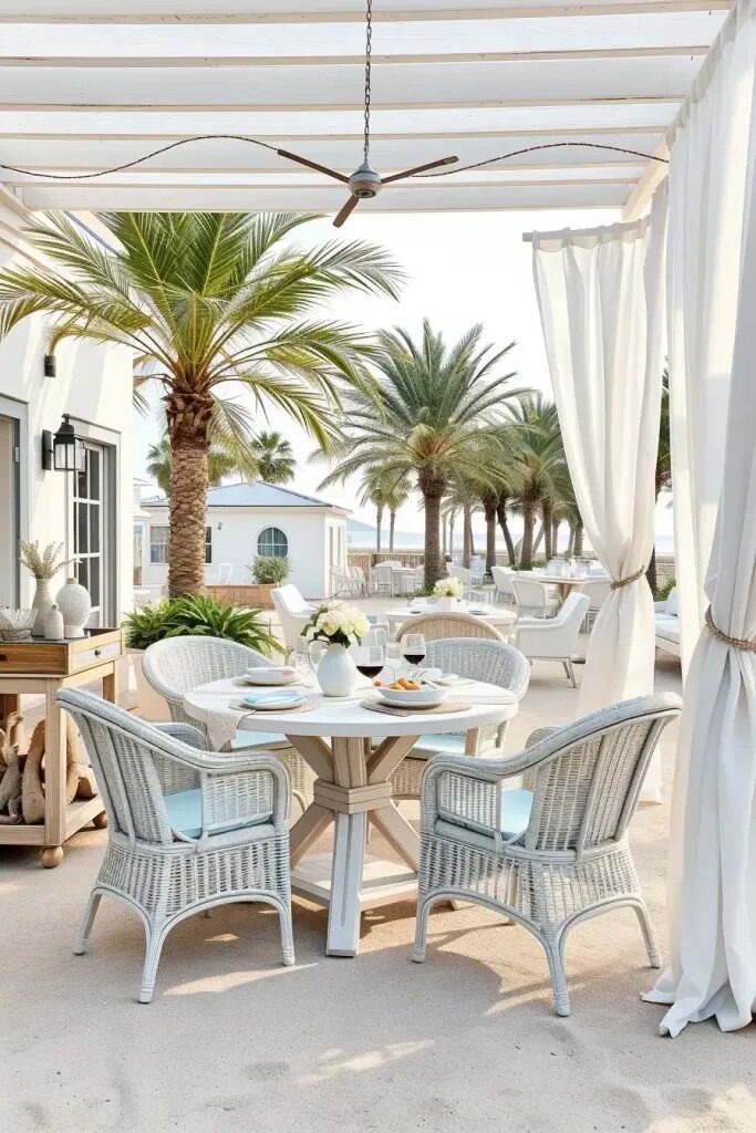 Coastal-Inspired Outdoor Dining Ideas