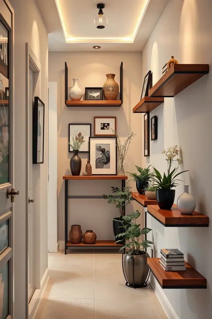Trendy Wall Shelves to Upgrade Hallway Storage - photo 2