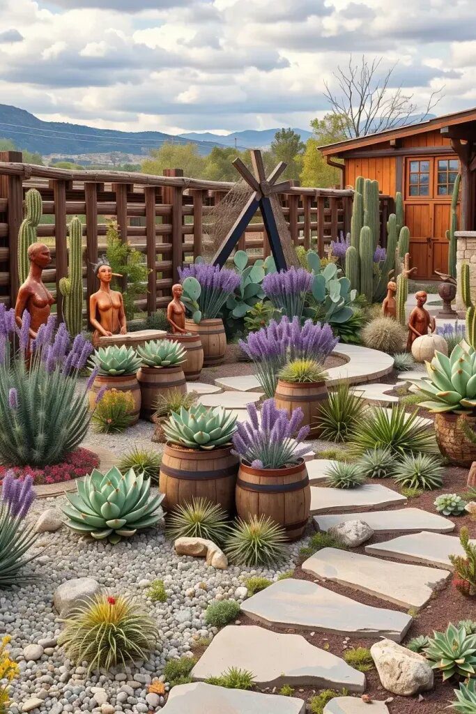 Building a Charming Western Garden Escape