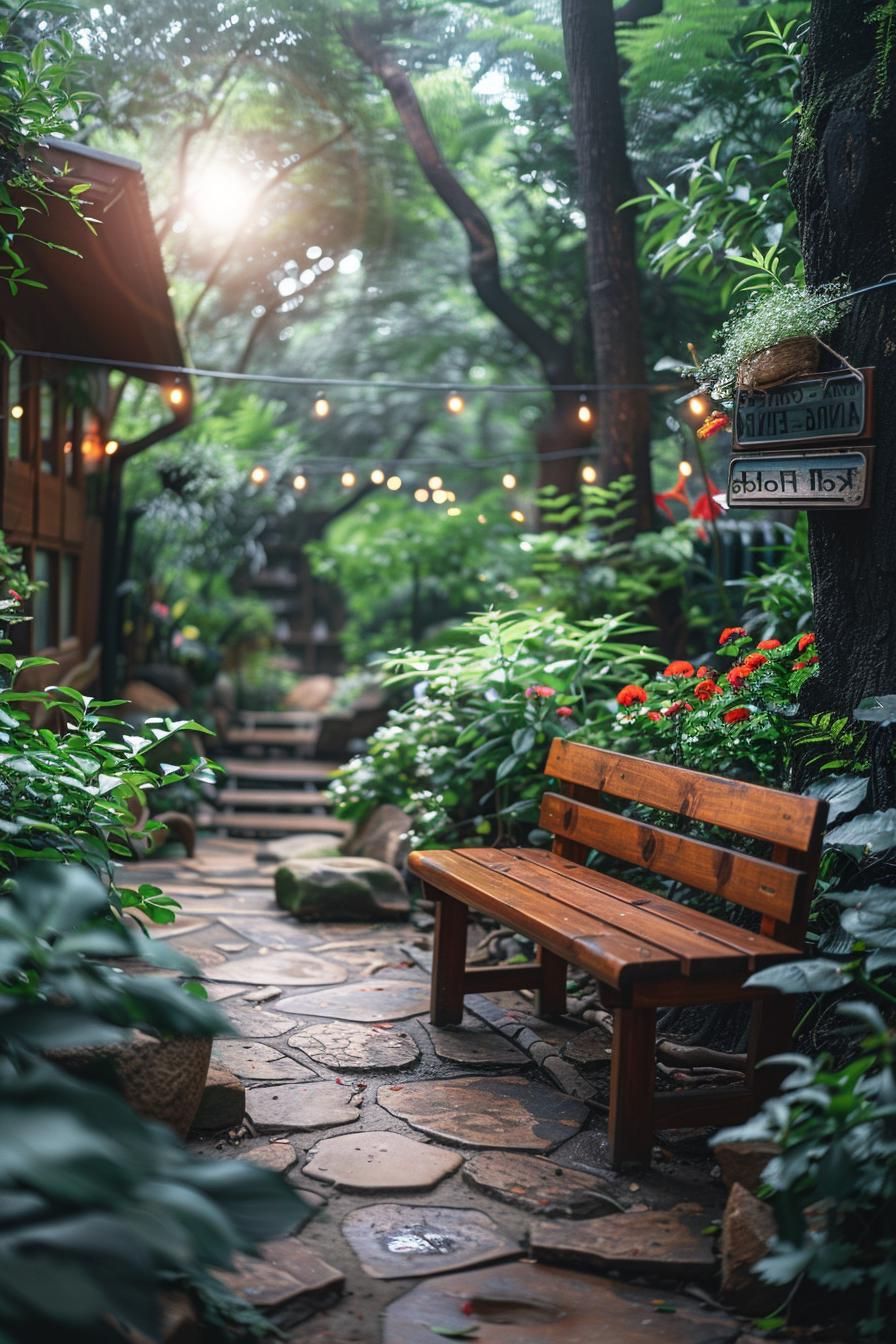 9. Herb Garden Patio With Bench Seating - photo 2