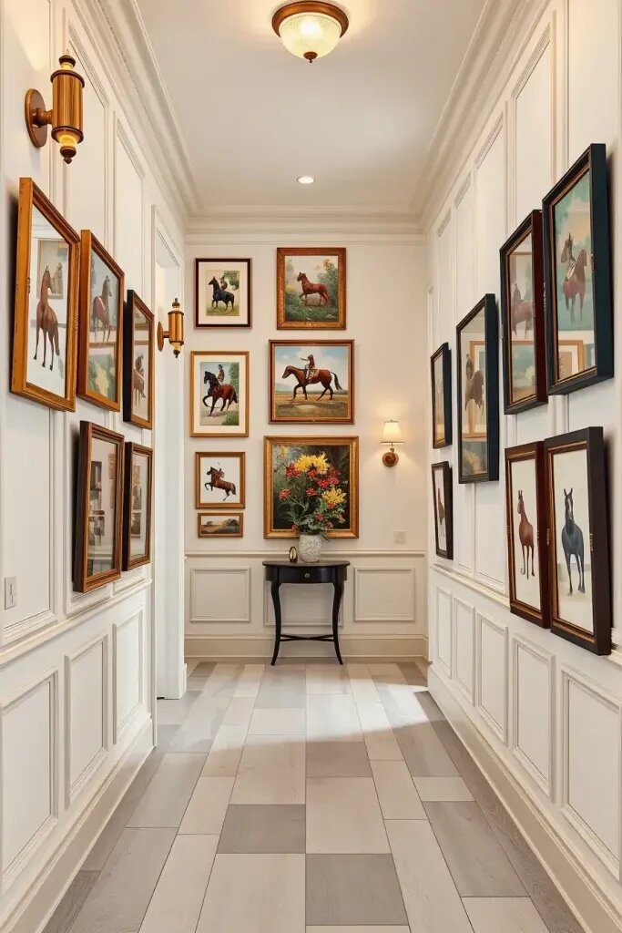 Classic Artwork Choices for the Hallway