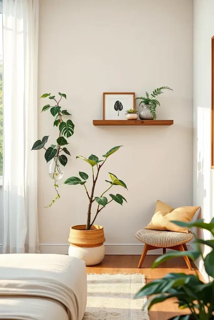 7. Minimalist Ways to Add Greenery - photo 2