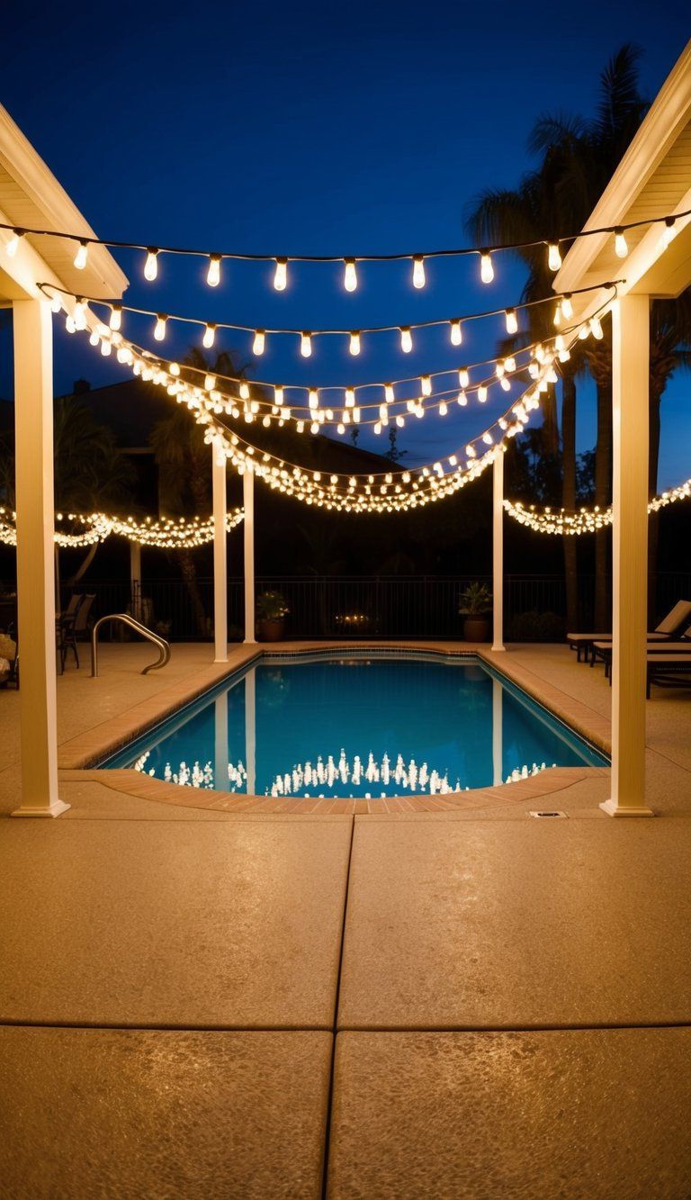 4. Add Magical Twinkling Lights for a Dreamy Evening Glow