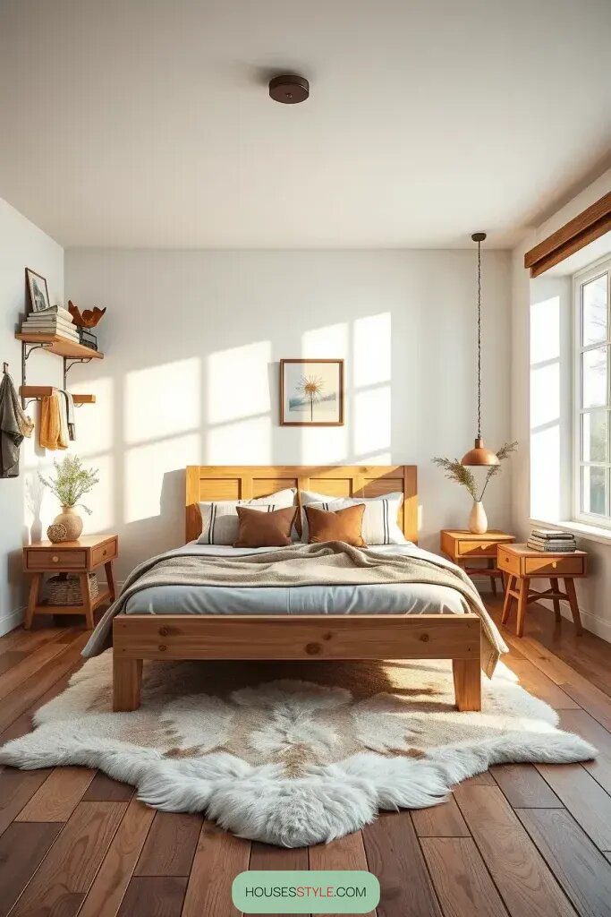 Scandinavian Touches for Nordic Bedroom Charm