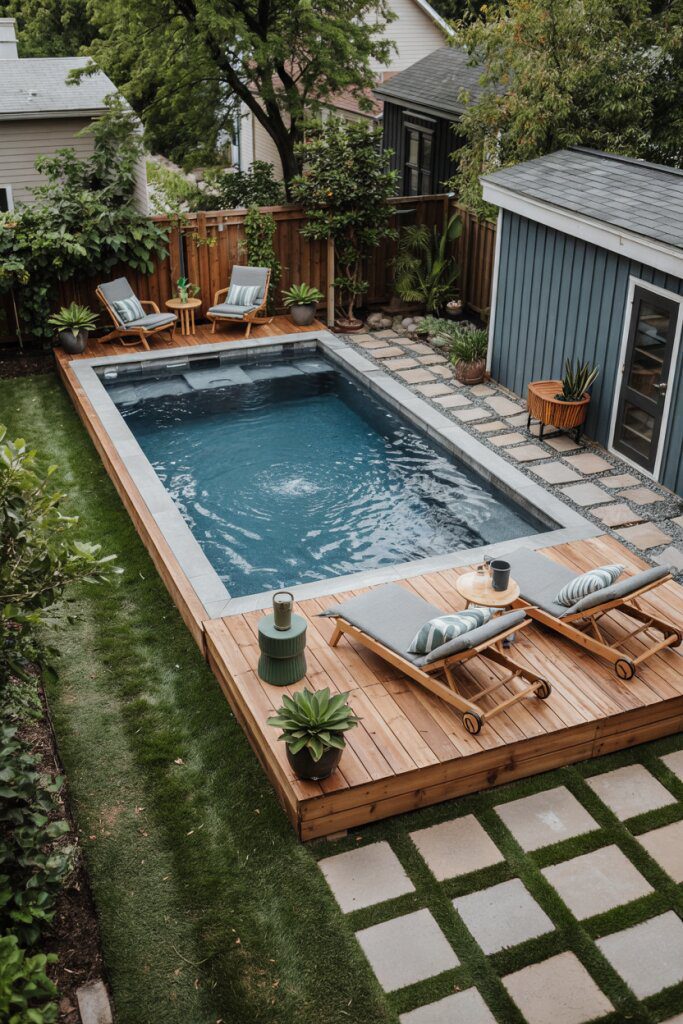2. Compact Rectangle Deck for Small Yards - photo 2