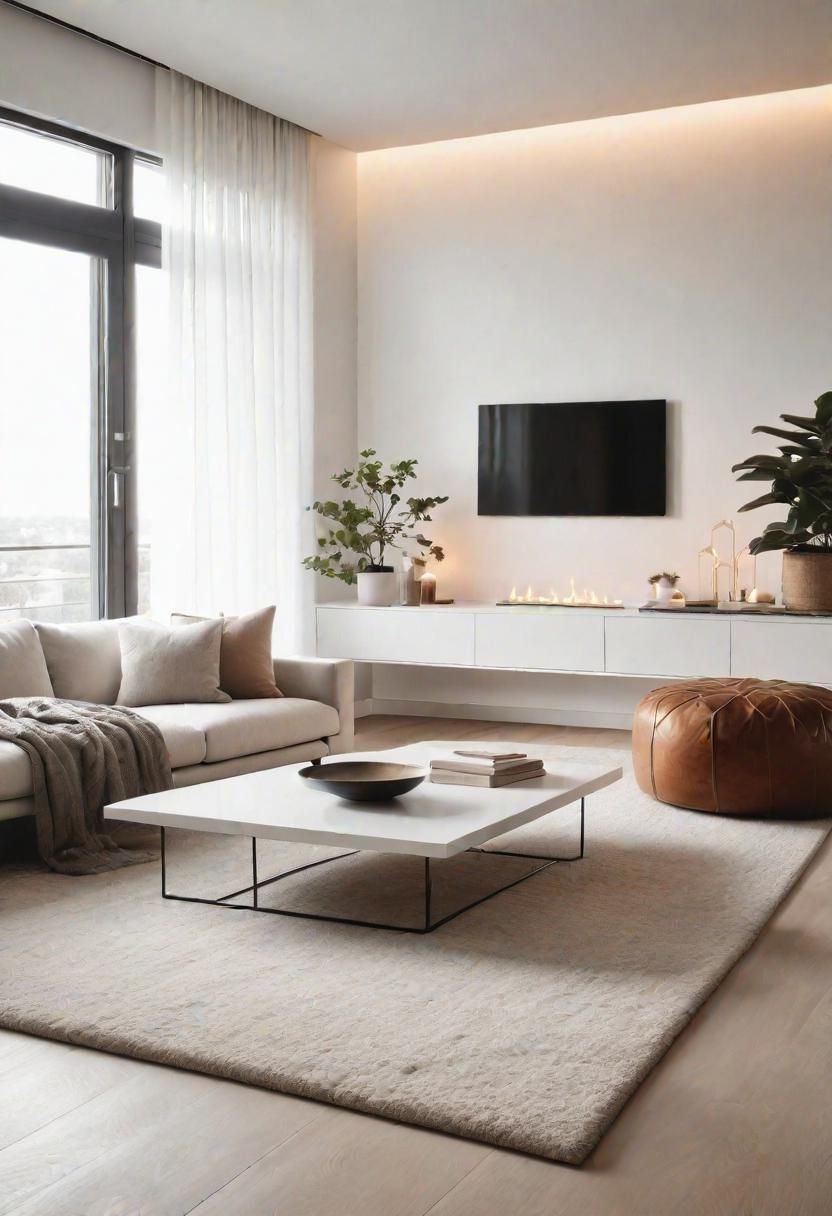 4. Minimalist Cozy Living Room Oasis