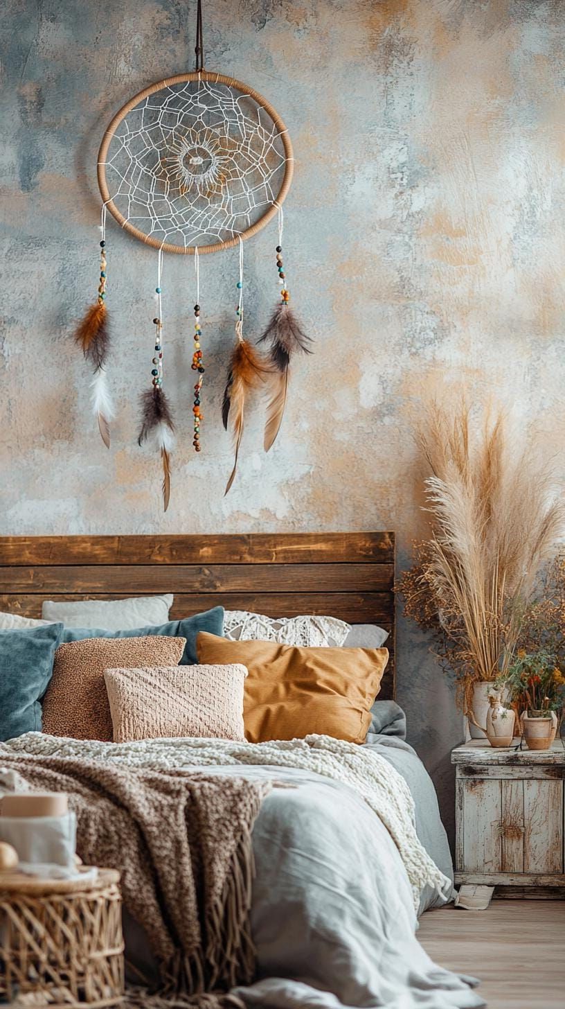 1. Boho DIY Dreamcatcher Decoration - photo 3