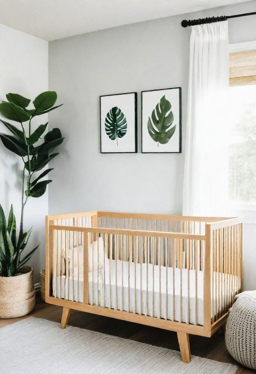 8. Modern Nordic Nursery Design