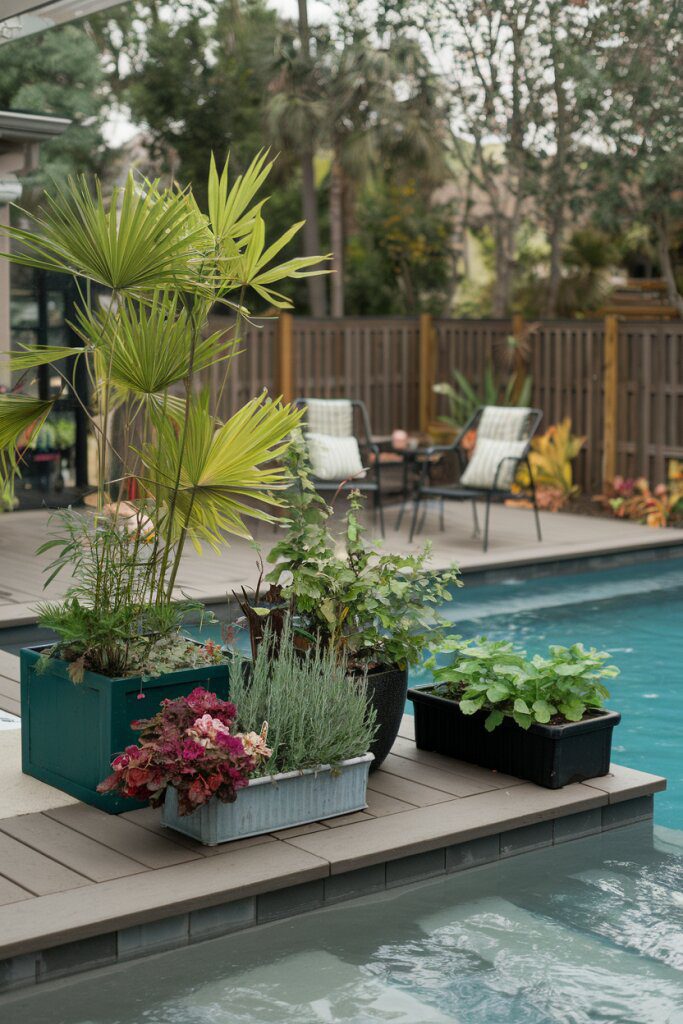 Potted Plants for a Tropical Deck Look