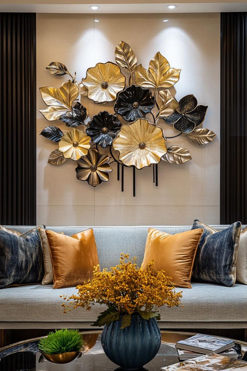 7. Luxurious Black & Gold Decor - photo 3