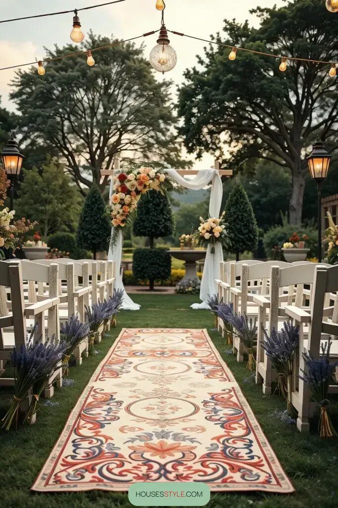 Elegant Benches for an Outdoor Garden Wedding - photo 2