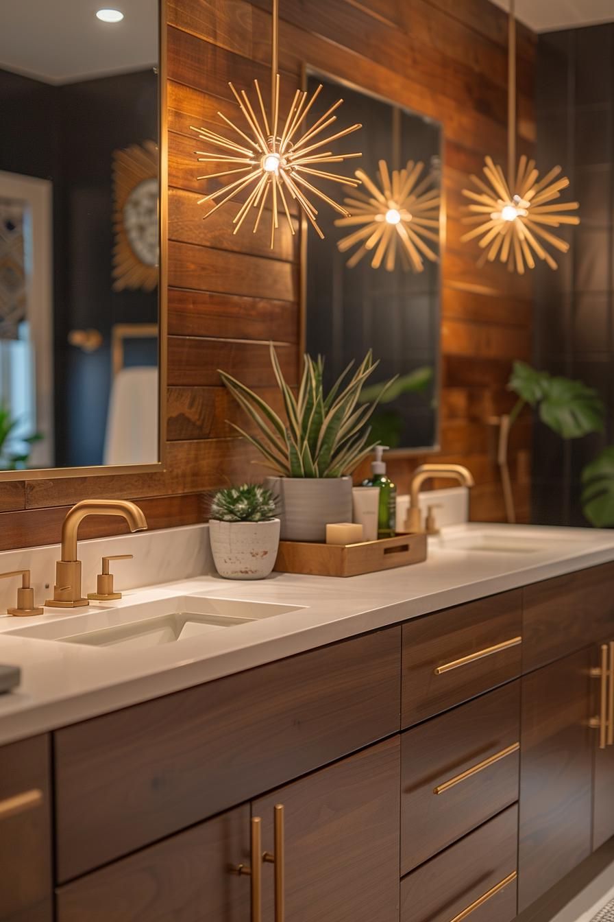 10. Adding a Sputnik Chandelier
