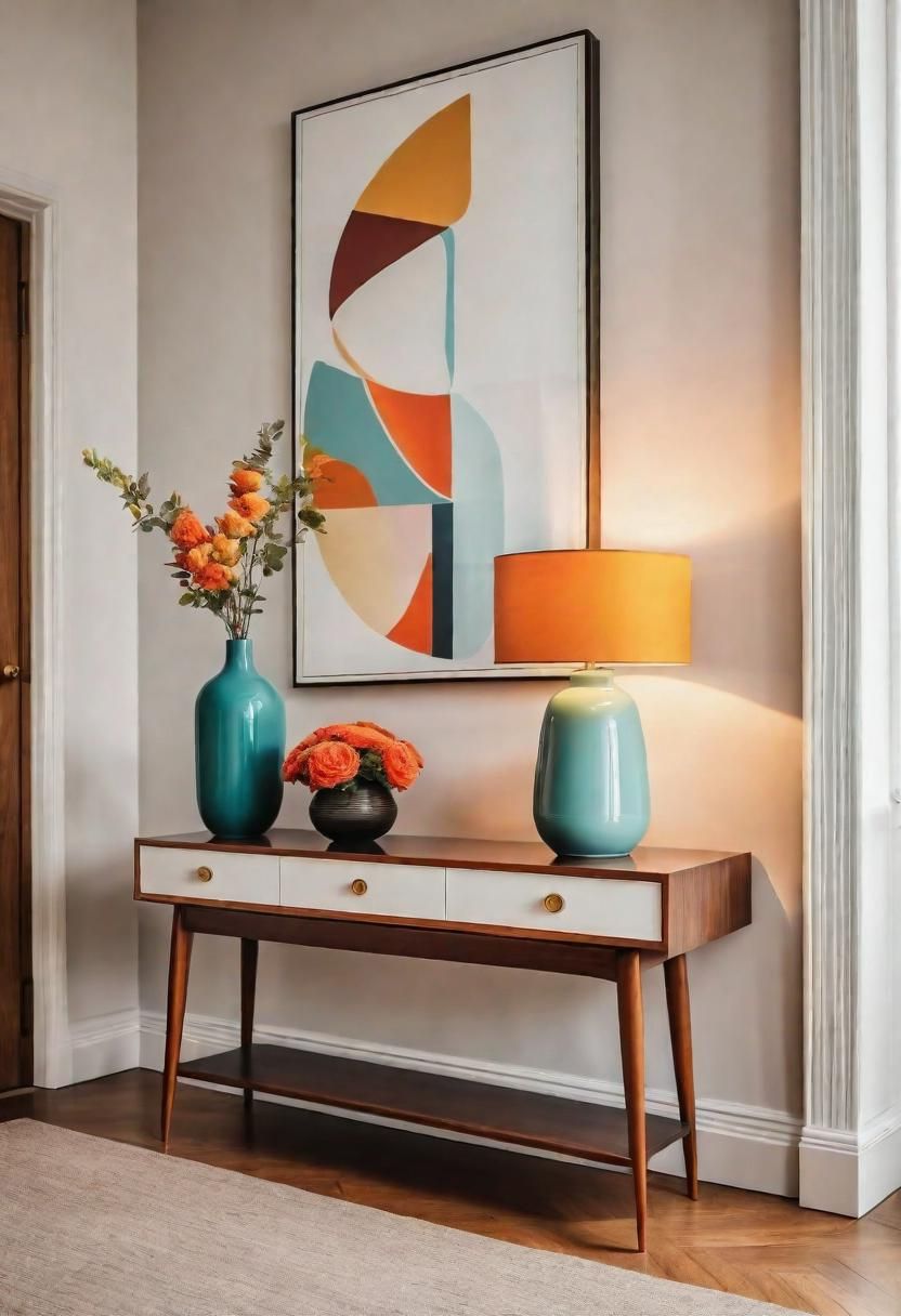 12. Retro-Chic Entryway Decor - photo 2
