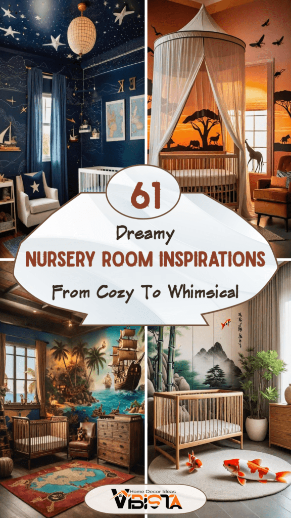 61 Dreamy Nursery Room Inspirations: From Cozy Corners to Whimsical Themes