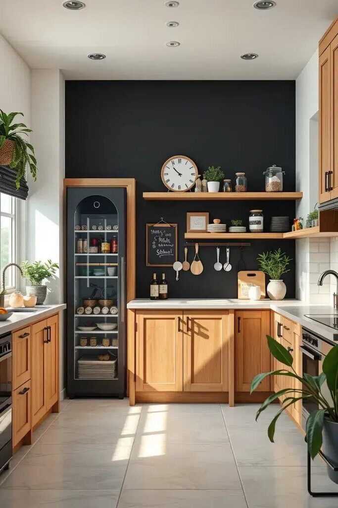 Adding a Chalkboard Wall to Your Kitchen