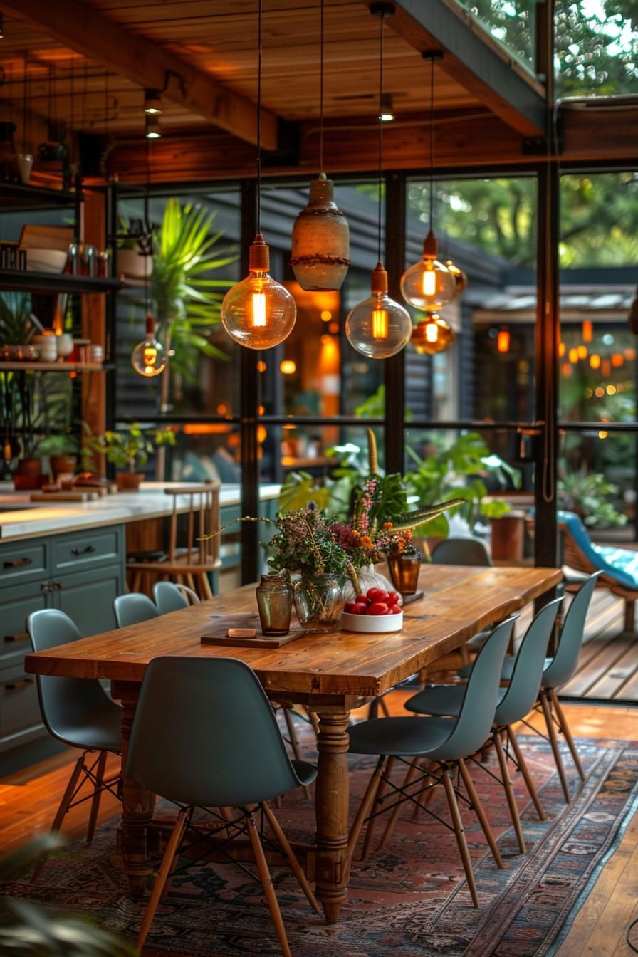 2. Timeless Mid-Century Dining Furniture