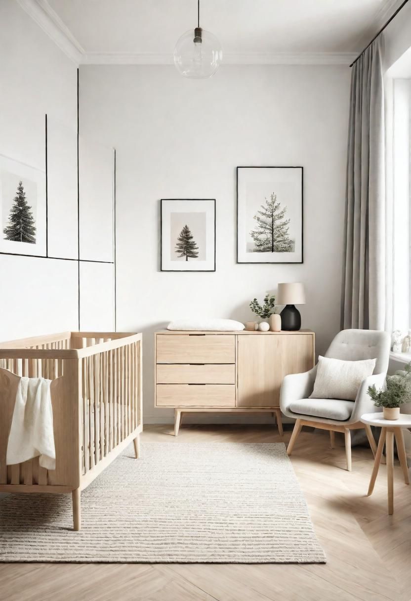 9. Nordic-Inspired Gender Neutral Nursery