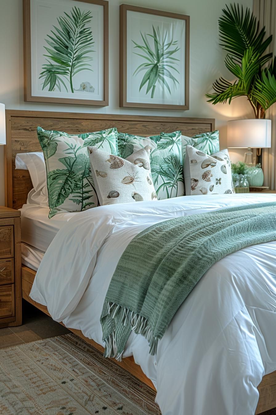 5. Earthy Coastal Bedroom Inspiration - photo 4