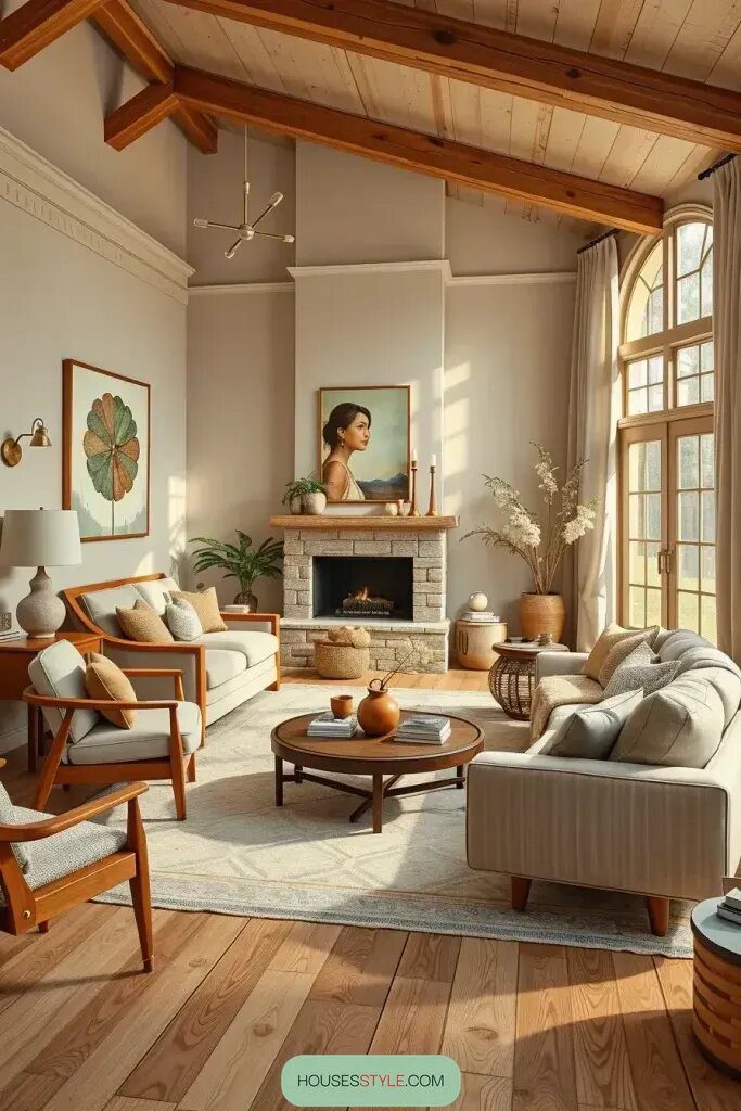Warm Neutral Tones for a Cozy, Chic Look