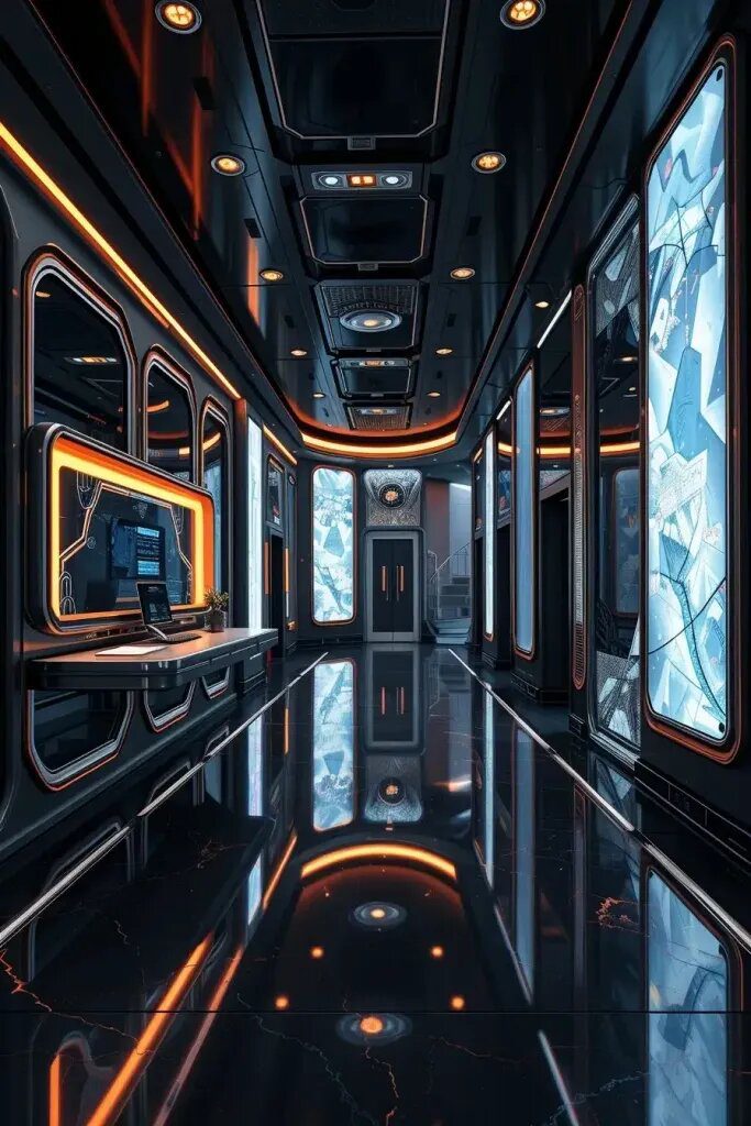 Holographic Tech Corridors With a Futuristic Twist - photo 2