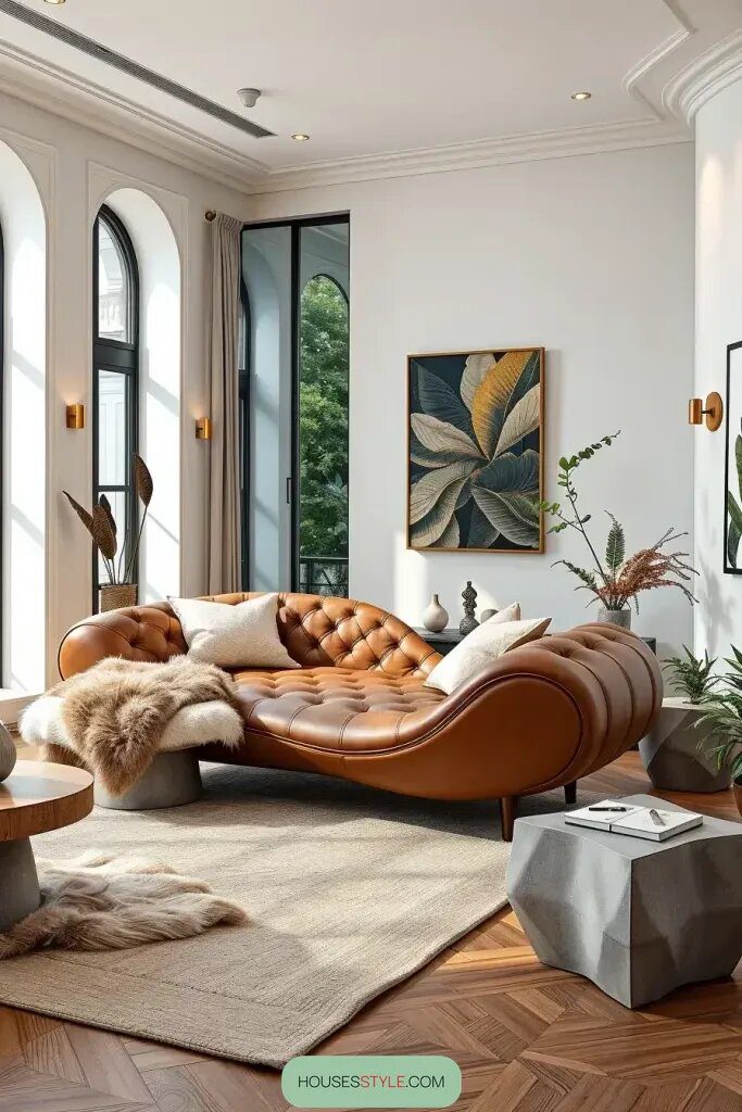 Unique seating sculptures elevate your living room vibe - photo 2