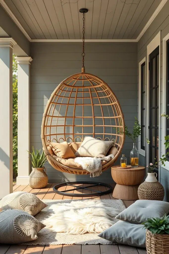 Hanging Pod Swings for Quiet Relaxation - photo 2