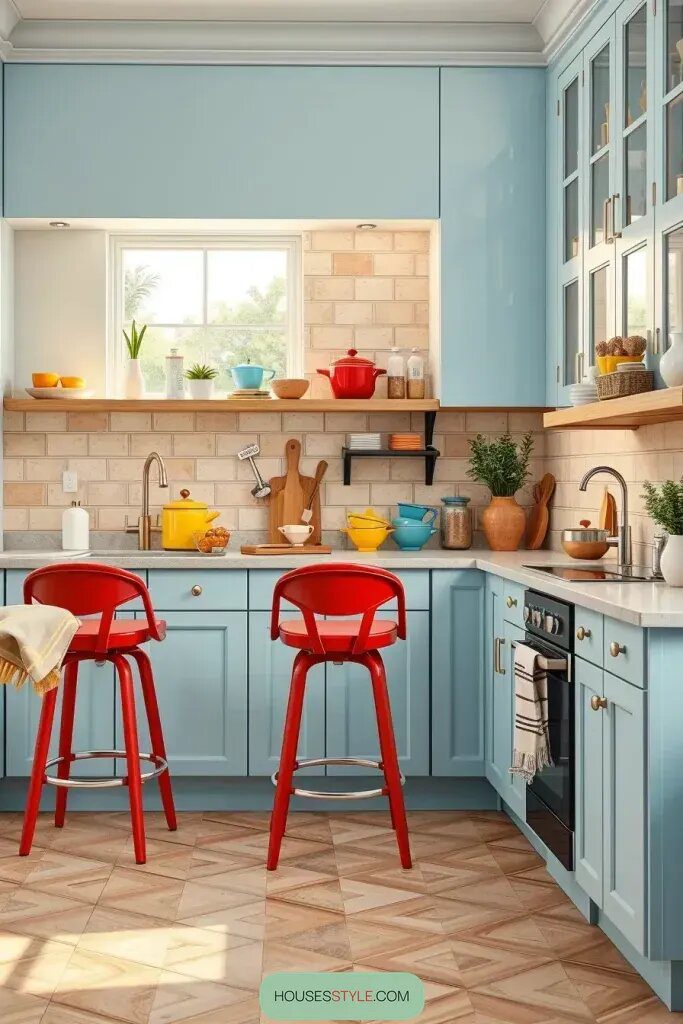 Pastel Palettes Paired With Bright Accents - photo 2
