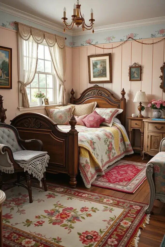 Layered Quilts and Crochet Blankets for Cozy Comfort