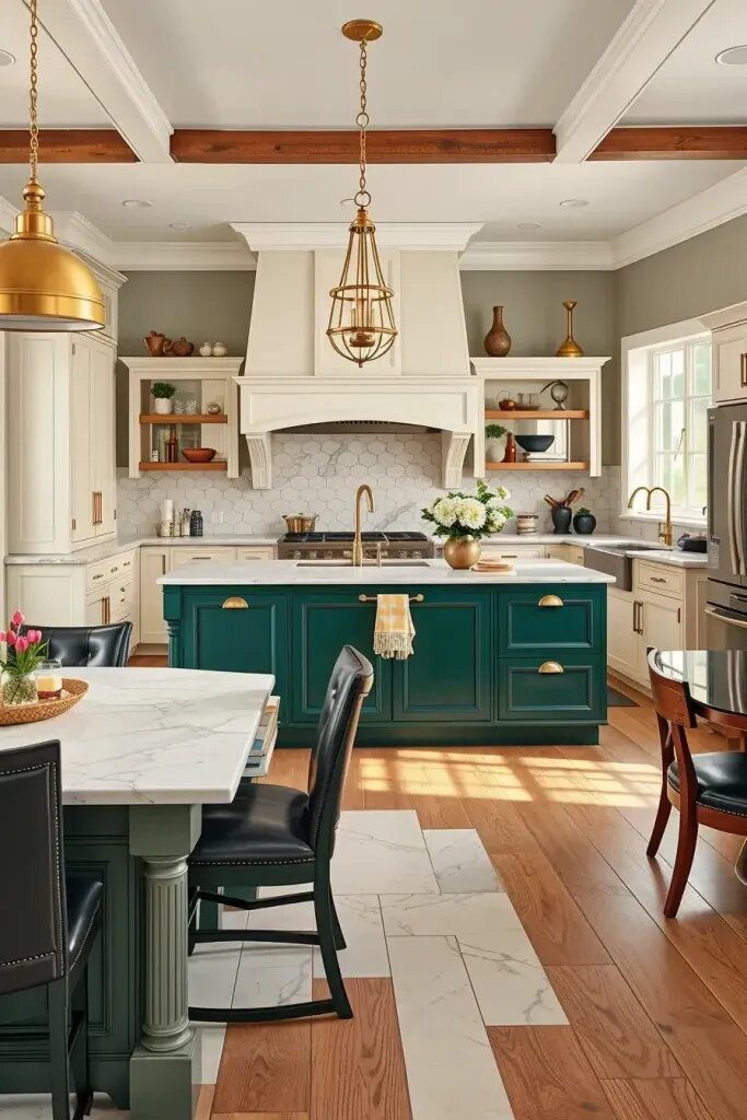 Hunter Green Accents for a Cozy Feel - photo 2