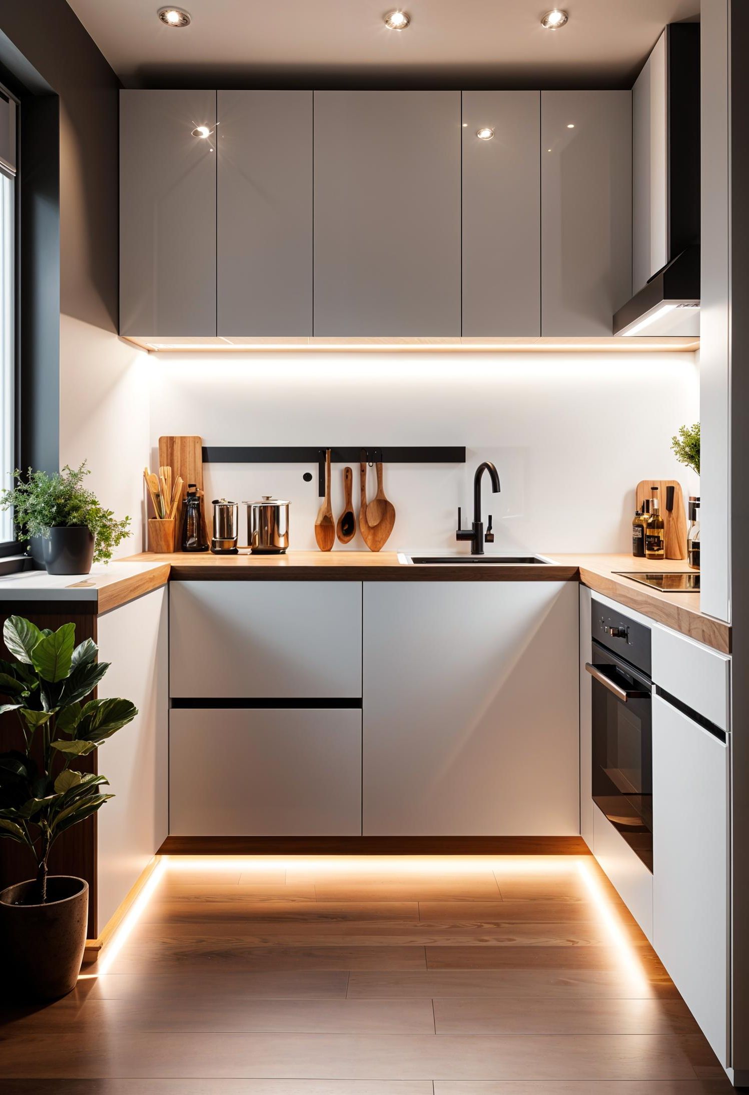 9. Brighten Small Kitchens with Smart Lighting - photo 4