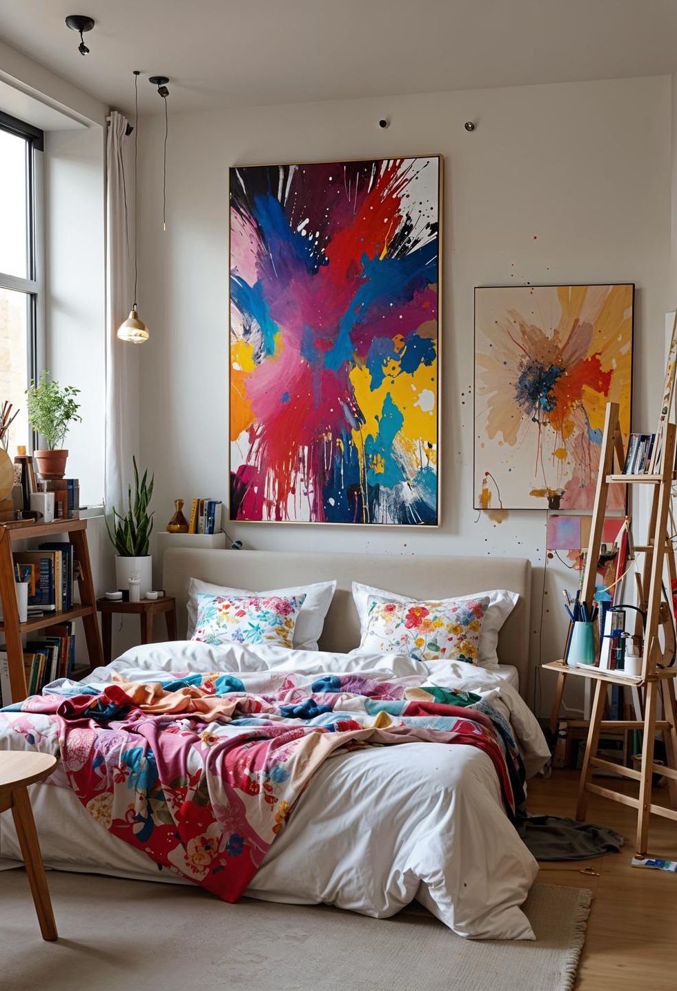 9. Teen Artist Studio with Painting Corner