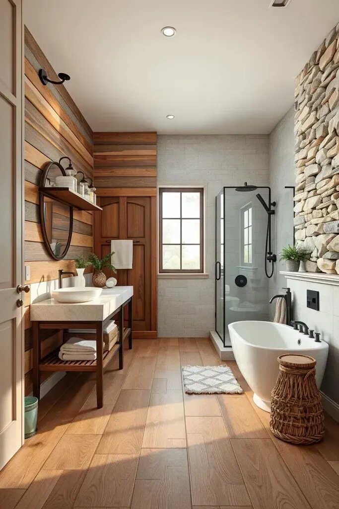 Natural Materials for Floors and Walls - photo 2