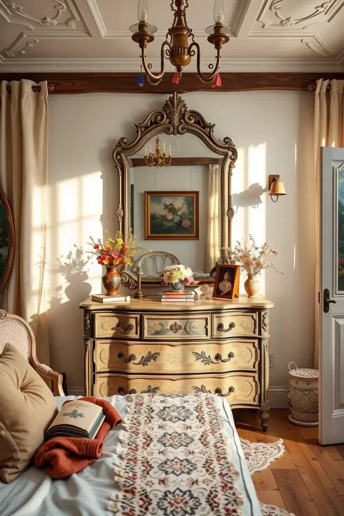 Antique Mirrors for Softly Reflected Light