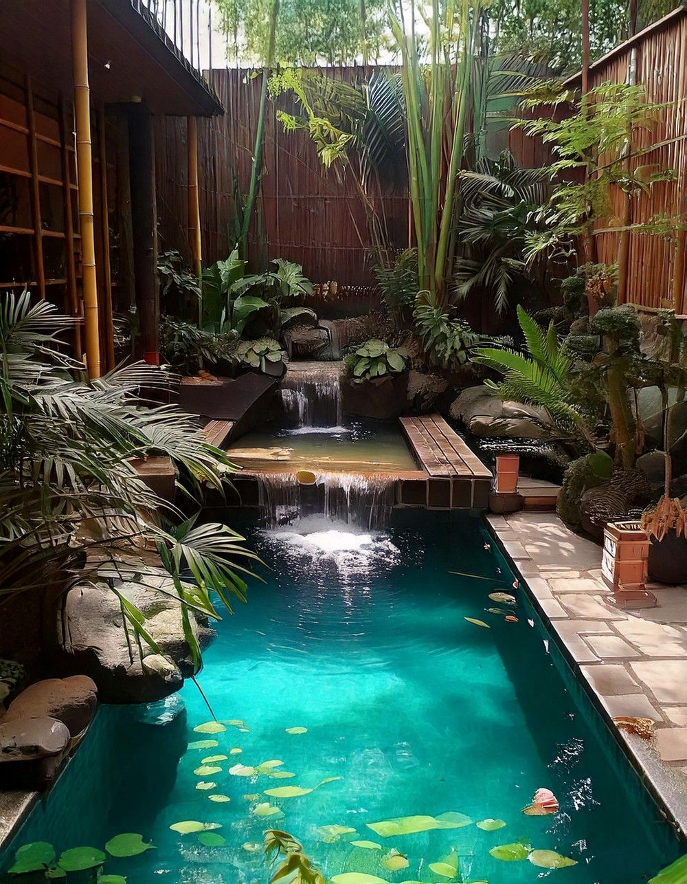 Peaceful Zen Plunge Pool Design