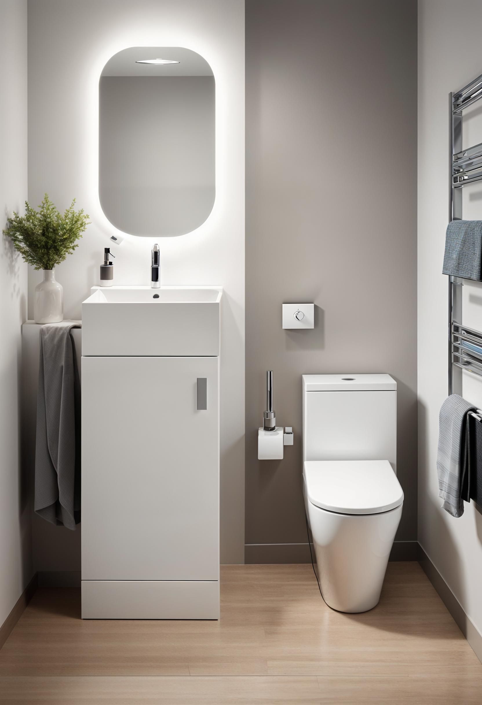 17. Fixtures Built for Small Bathrooms - photo 2