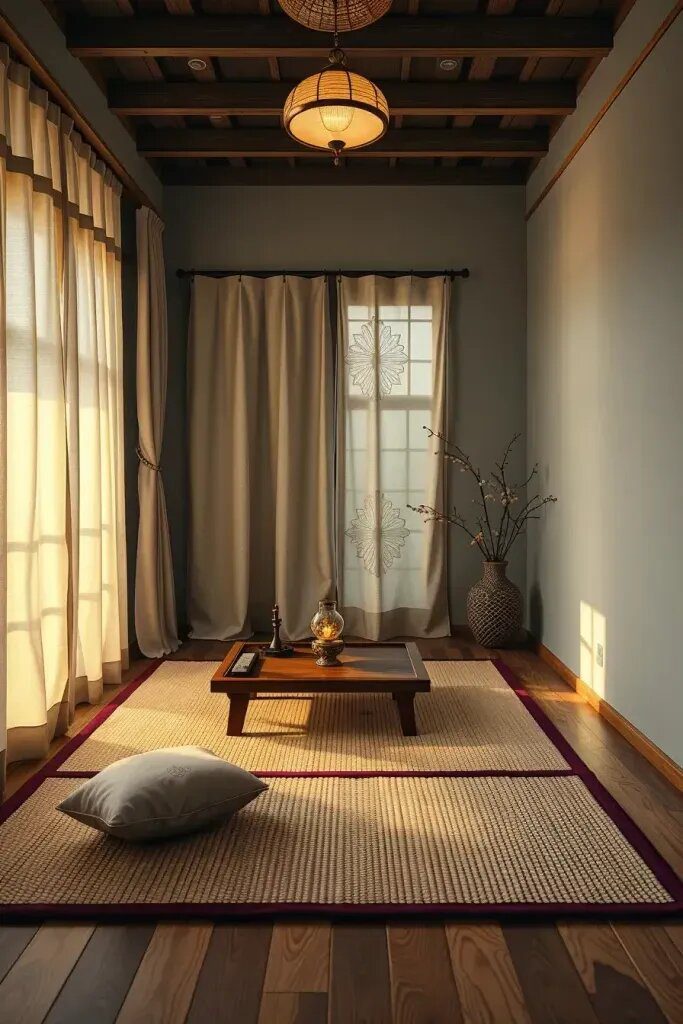 Tatami-Inspired Rugs for a Zen Corner - photo 2