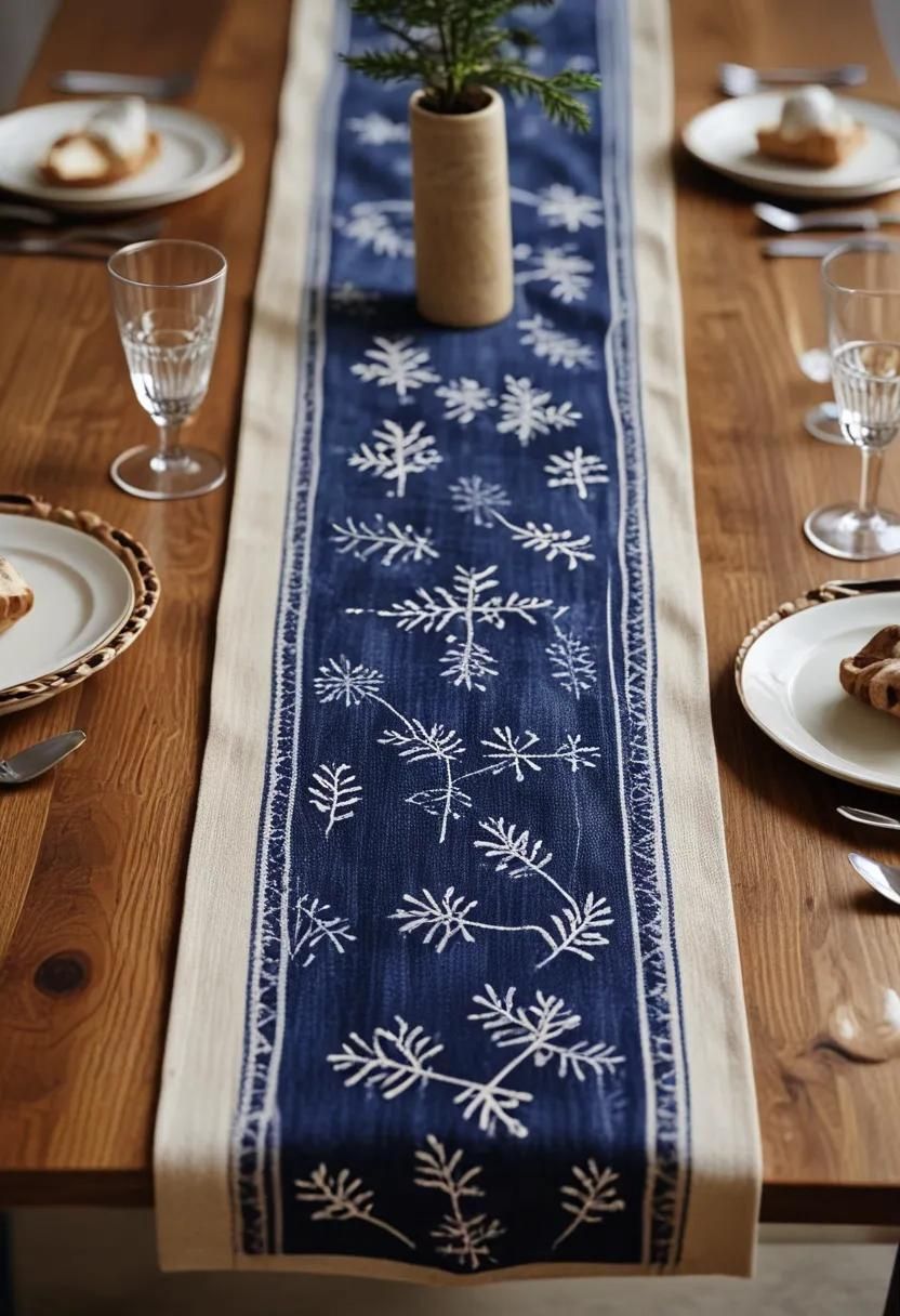 18. Scandinavian-Style Table Runners - photo 2