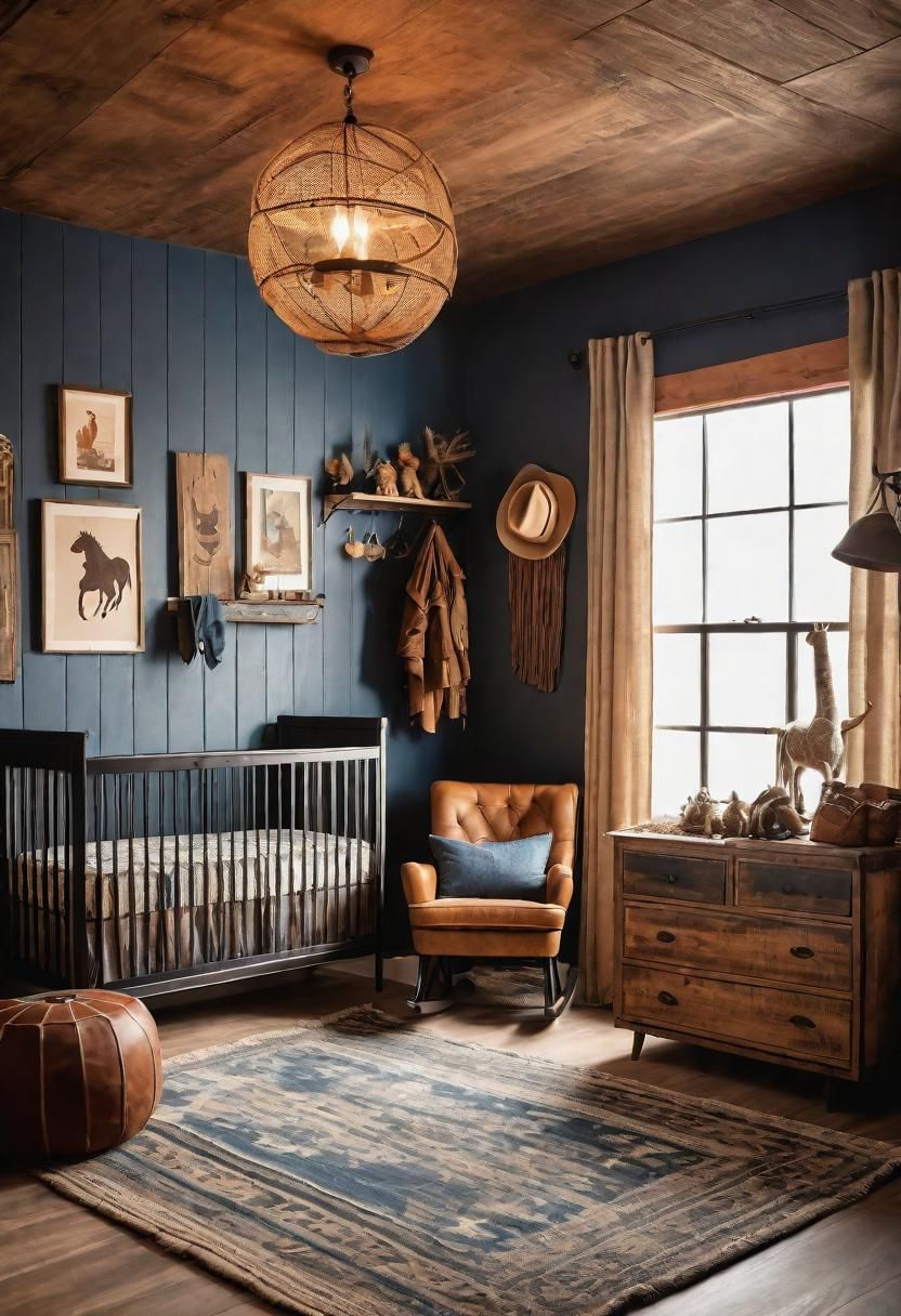 22. Western-inspired Gender-Neutral Nursery