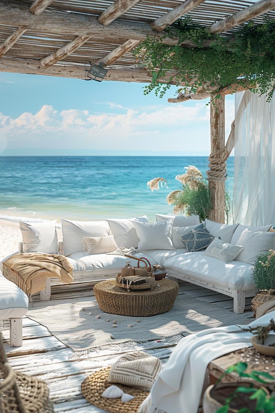 7. Coastal Pergola Patio Ideas - photo 3