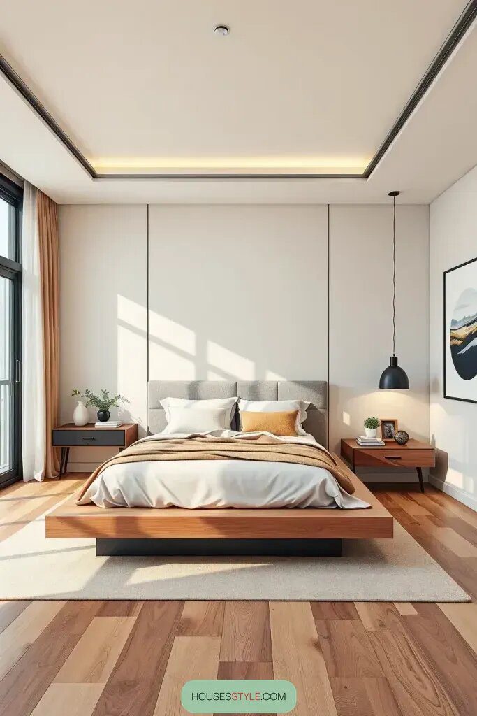 Low-Profile Floating Beds for Better Sleep