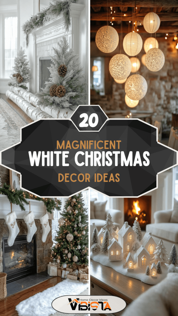 20 Magnificent White Christmas Decor Ideas