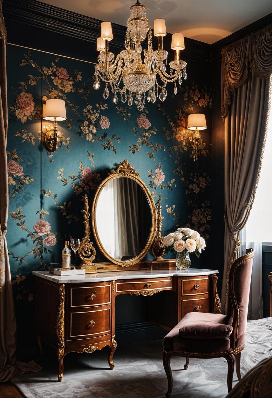 2. Vintage Glamour for Teen Bedrooms - photo 3