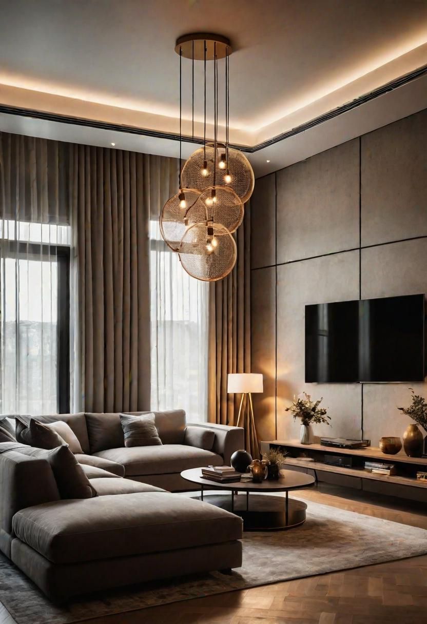 26. Chic Lighting Centerpiece Ideas