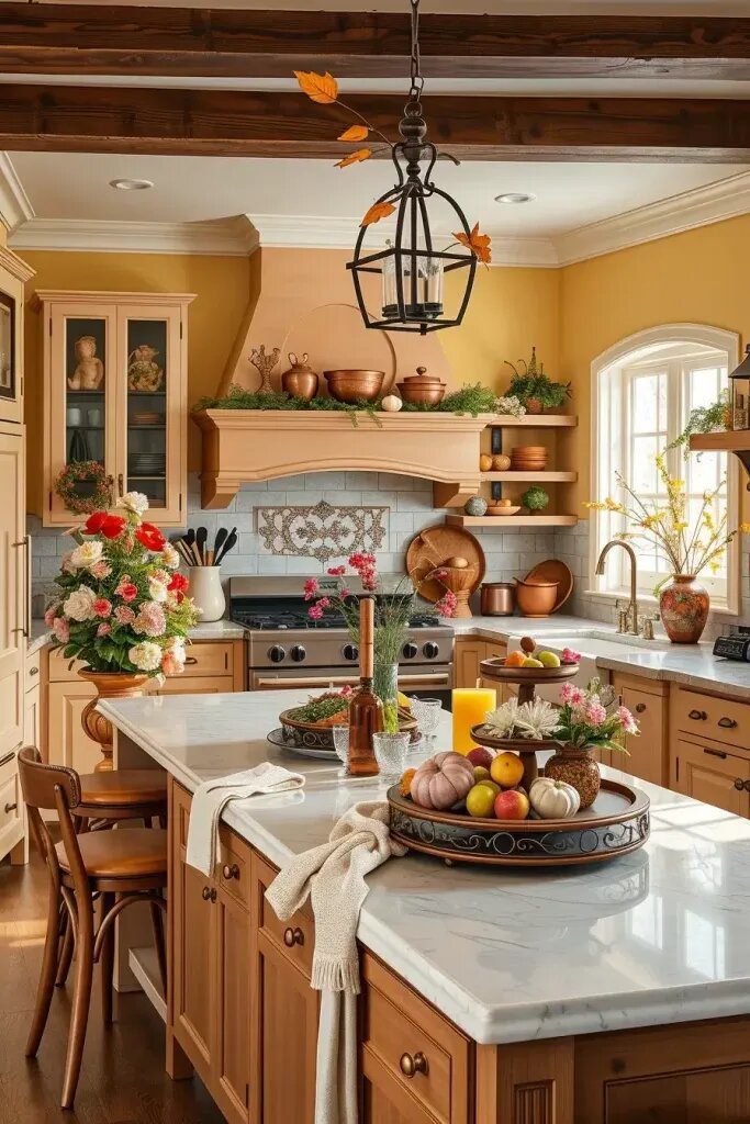 Seasonal Decor Ideas For Your Yellow Kitchen