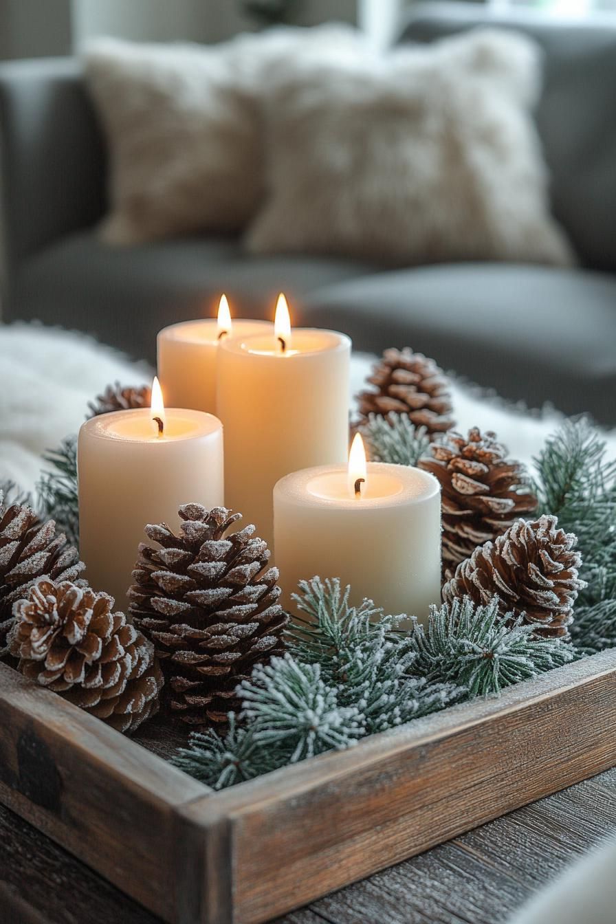 12. Rustic Christmas Arrangement Inspiration - photo 2