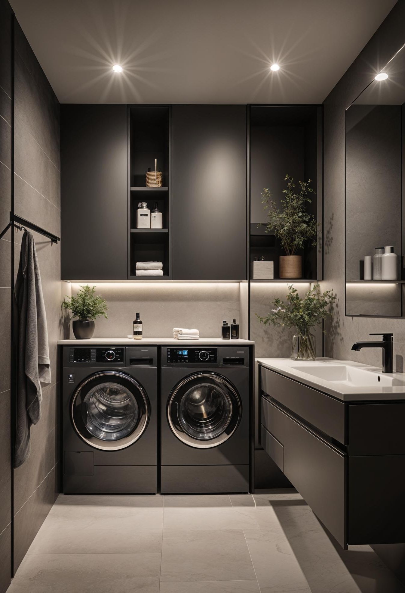 14. Combining Bathroom and Laundry Spaces - photo 3