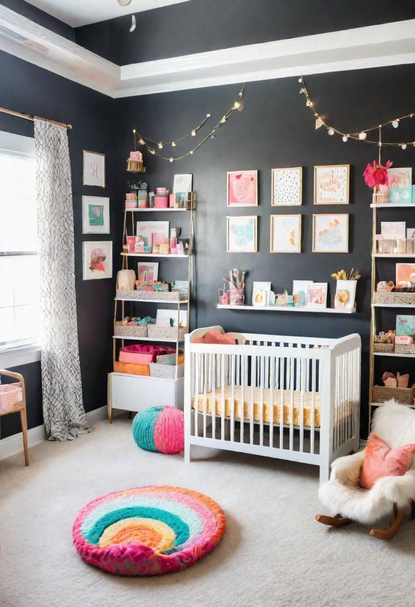 11. Creative Art Studio Nursery Theme