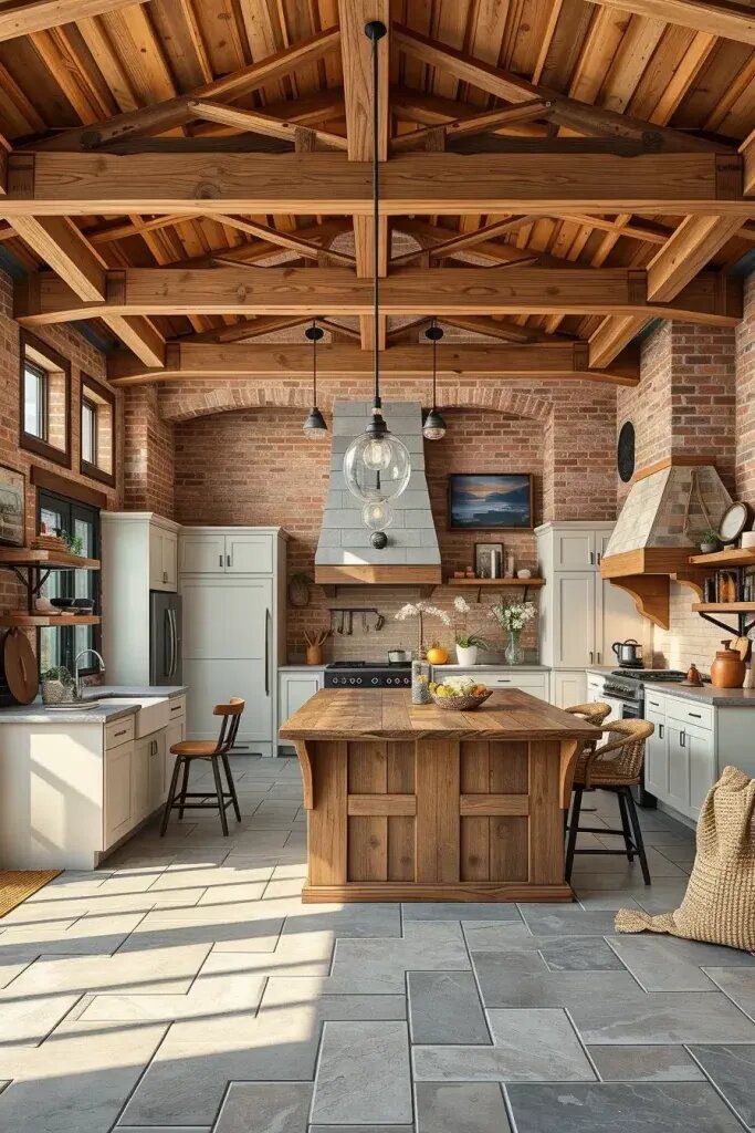 3 Tips for a Cozy Rustic Kitchen in an Open Living Area - photo 2