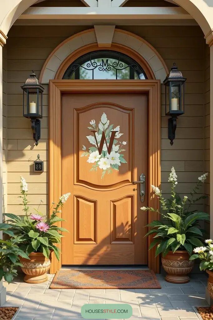 Hand-Painted Front Door Art for Extra Charm - photo 2