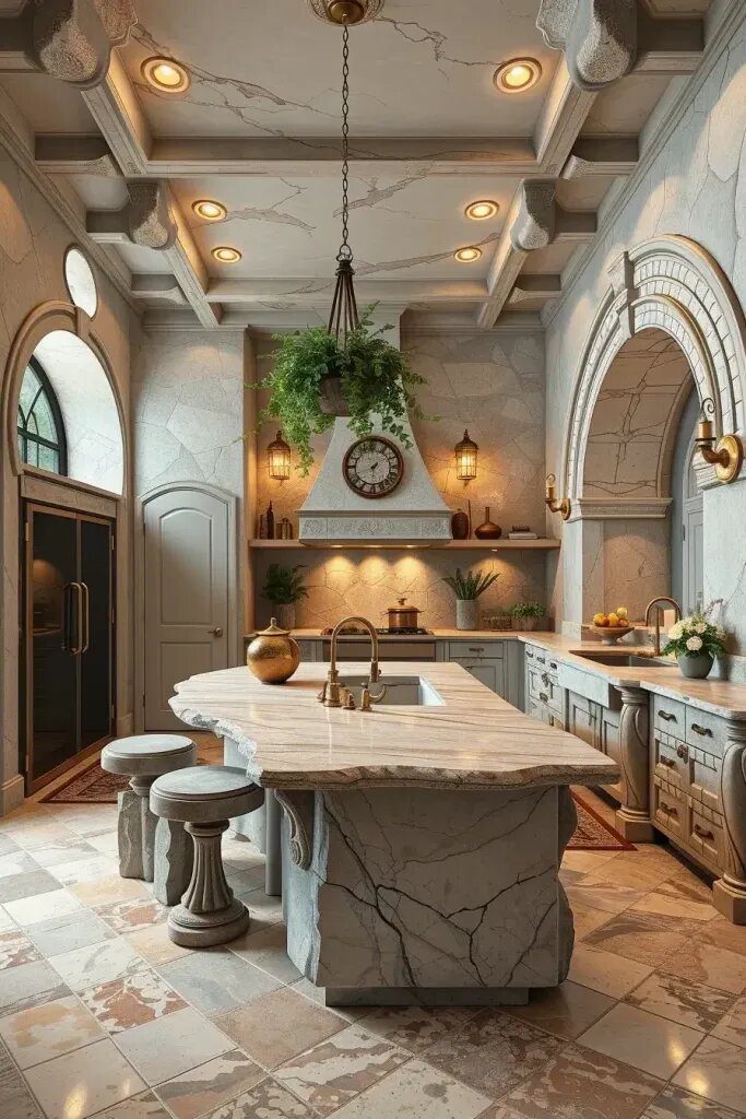 Monolithic Aspects of Stone-Carved Kitchens - photo 2